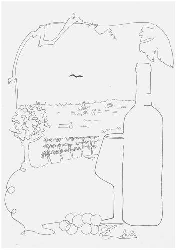 Illustrazione 10 Il vino